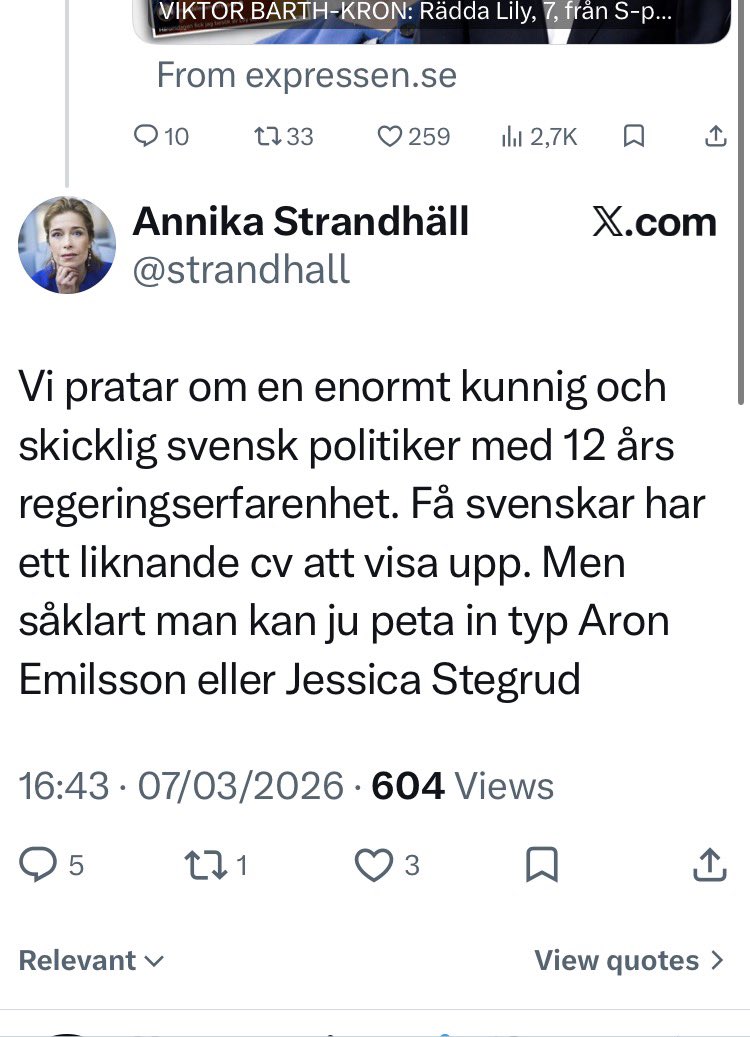 *Sofia Svenskdotter* ☀️ tweet media