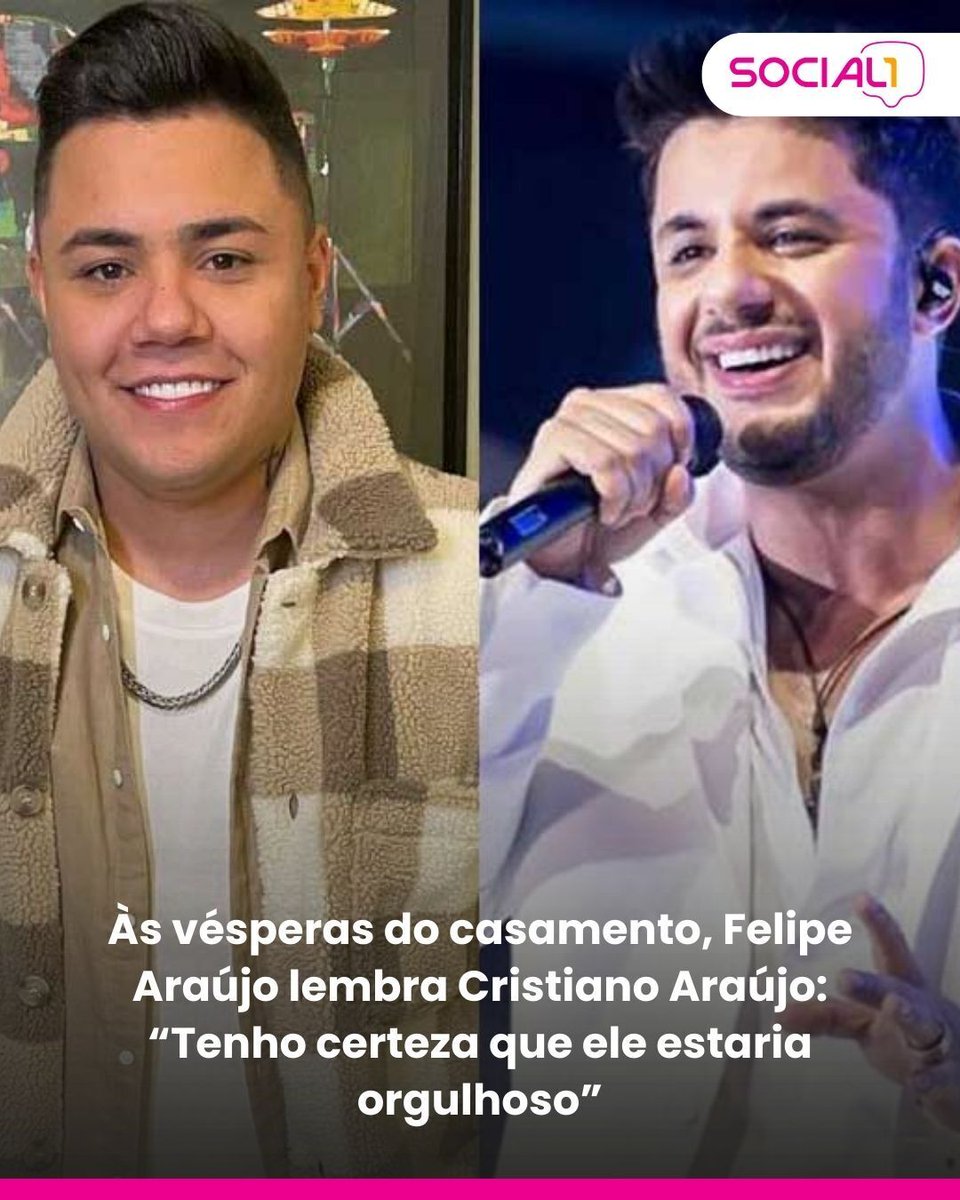 blogsocial1's tweet image. Às vésperas do casamento com Lara Prado, Felipe Araújo falou sobre a saudade do irmão Cristiano Araújo em entrevista à Quem. 💔

📸 Redes Sociais 

#FelipeAraújo #CristianoAraújo #Sertanejo  co  digital