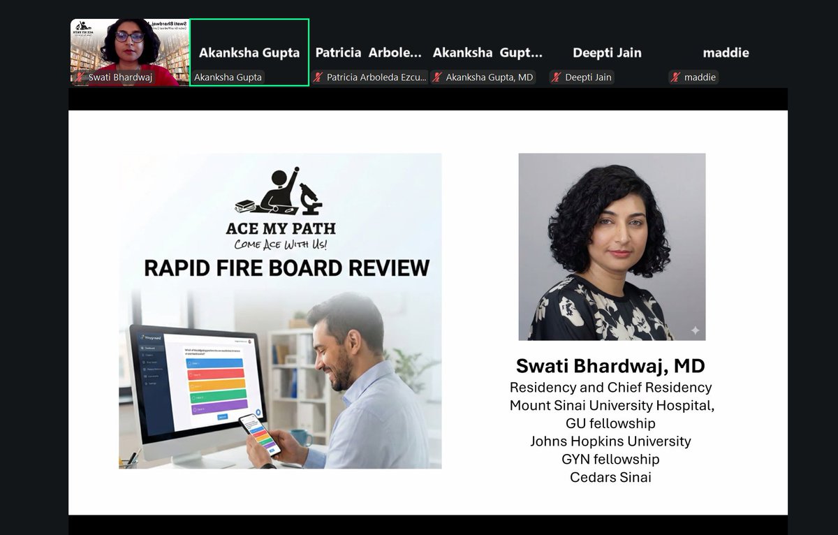 Swati Bhardwaj, MD tweet media