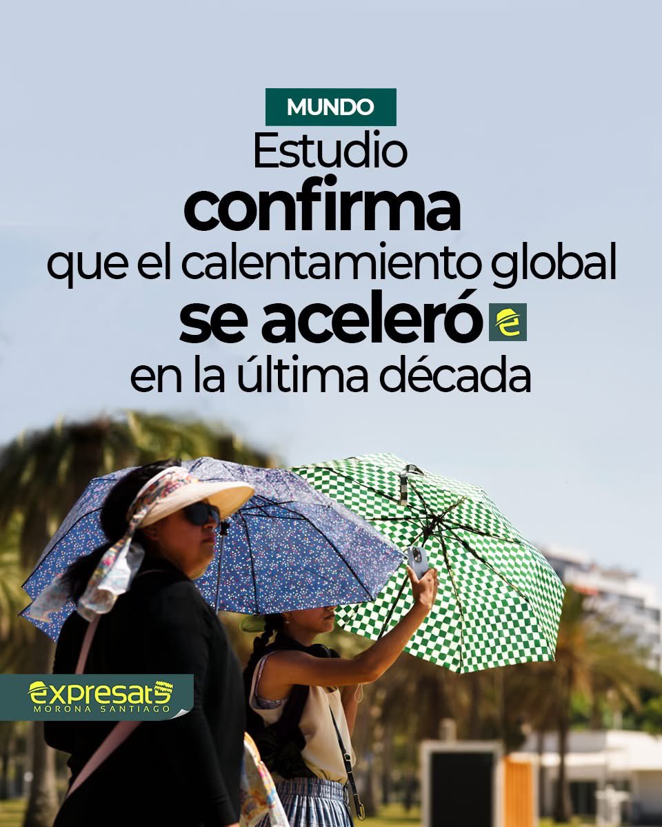 [AMBIENTE] CLIMA: el planeta se calienta más rápido que nunca desde 1880 ☀️🌡️

Un nuevo estudio publicado en la revista Geophysical Research Letters, liderado por investigadores del Instituto Potsdam para la Investigación del Impacto Climático (PIK) de Alemania, revela que la