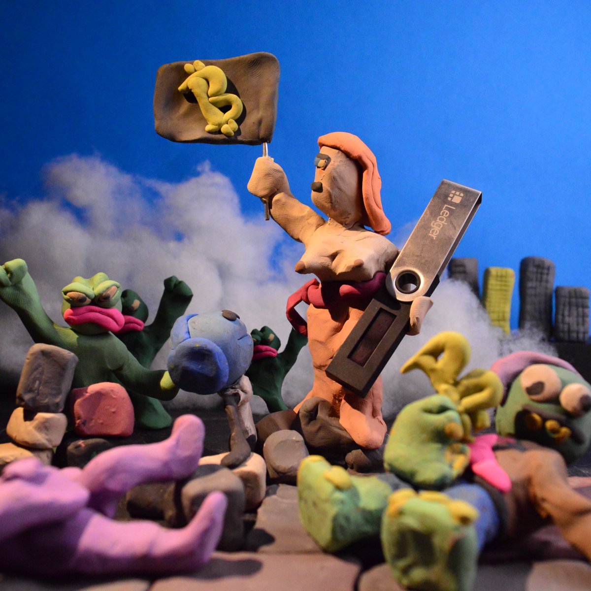 Cryptoclayart tweet media