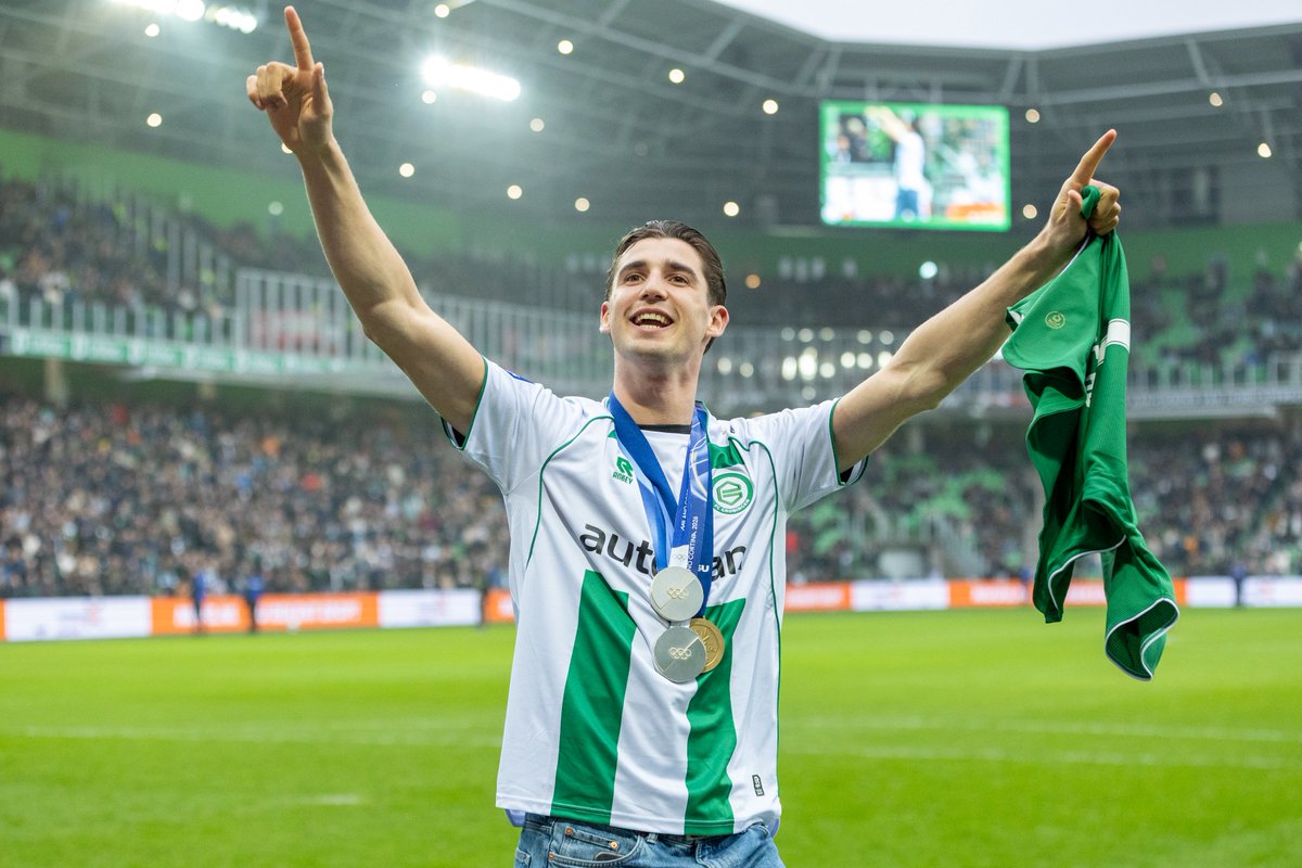 Jenning is een Groninger 💚🤍