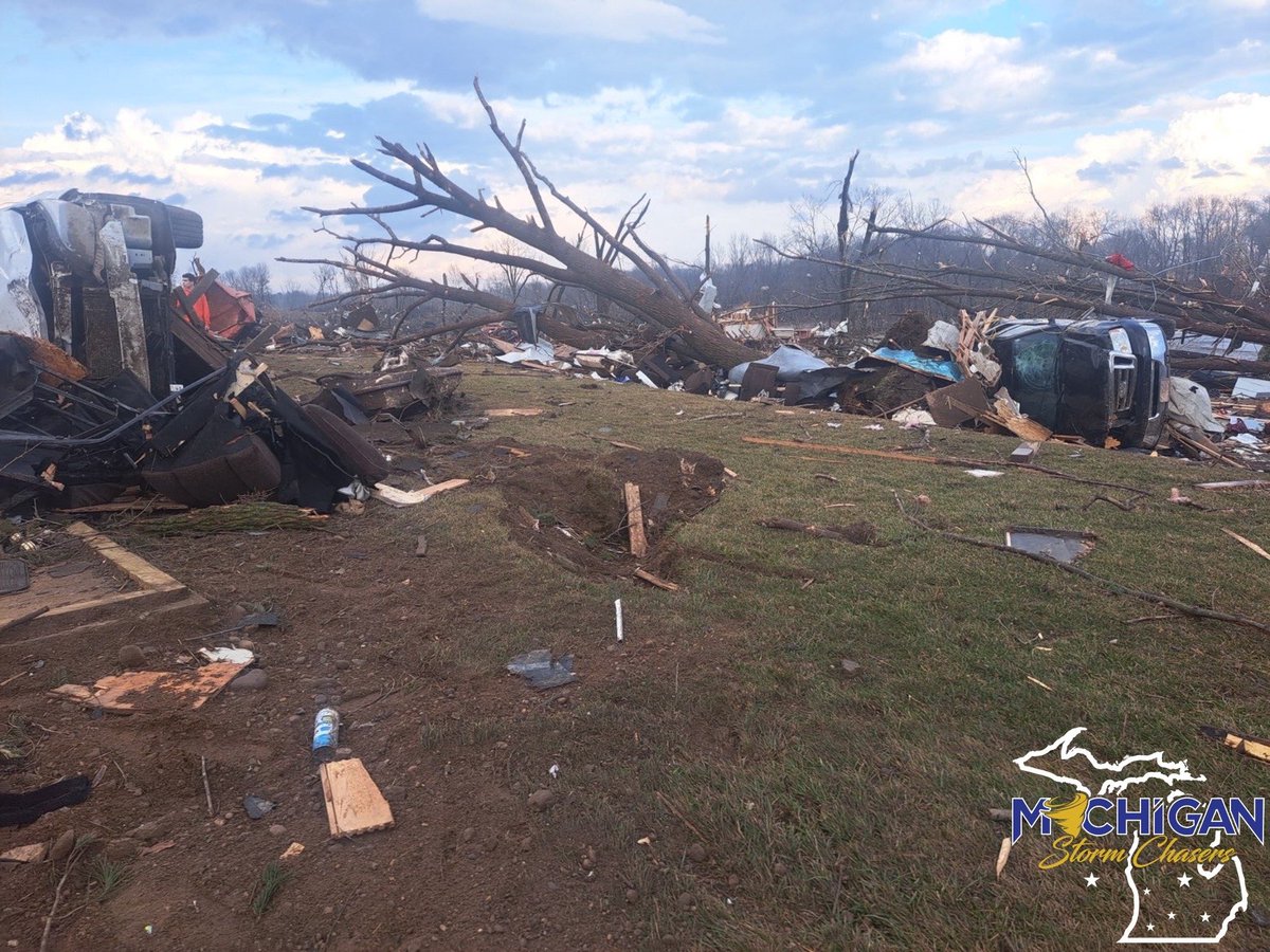 Michigan got hit hard yesterday! That would absolutely suck to have to go through losing everything, and my heart goes out to those people effected. Imagine spending yesterday morning or day thinking about what you were going to do tomorrow, this weekend or next week. What a wild