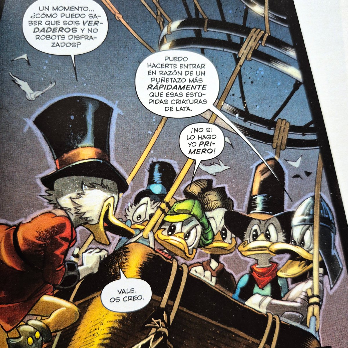 💰 TÍO GILITO:
EL PATO MÁS PODEROSO DE LA TIERRA
#5del3

El planeta ha sido conquistado por invasores alienígenas, nefastos acaparadores de las antigüedades más raras del cosmos. Mientras destrozan la Tierra, saqueando sus legendarios tesoros, solo el mayor aventurero del mundo