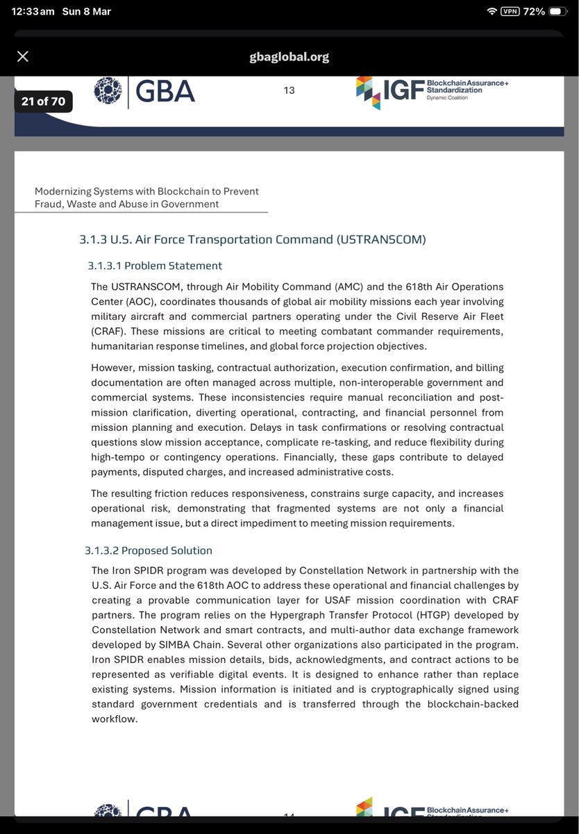 crazy_suzie's tweet photo. Detailed report ! #Constellation seen , Starting on Page 14 . What a great job this team has done ✅ $DAG 👏🏻👇🏼 https://t.co/VucalMrvau