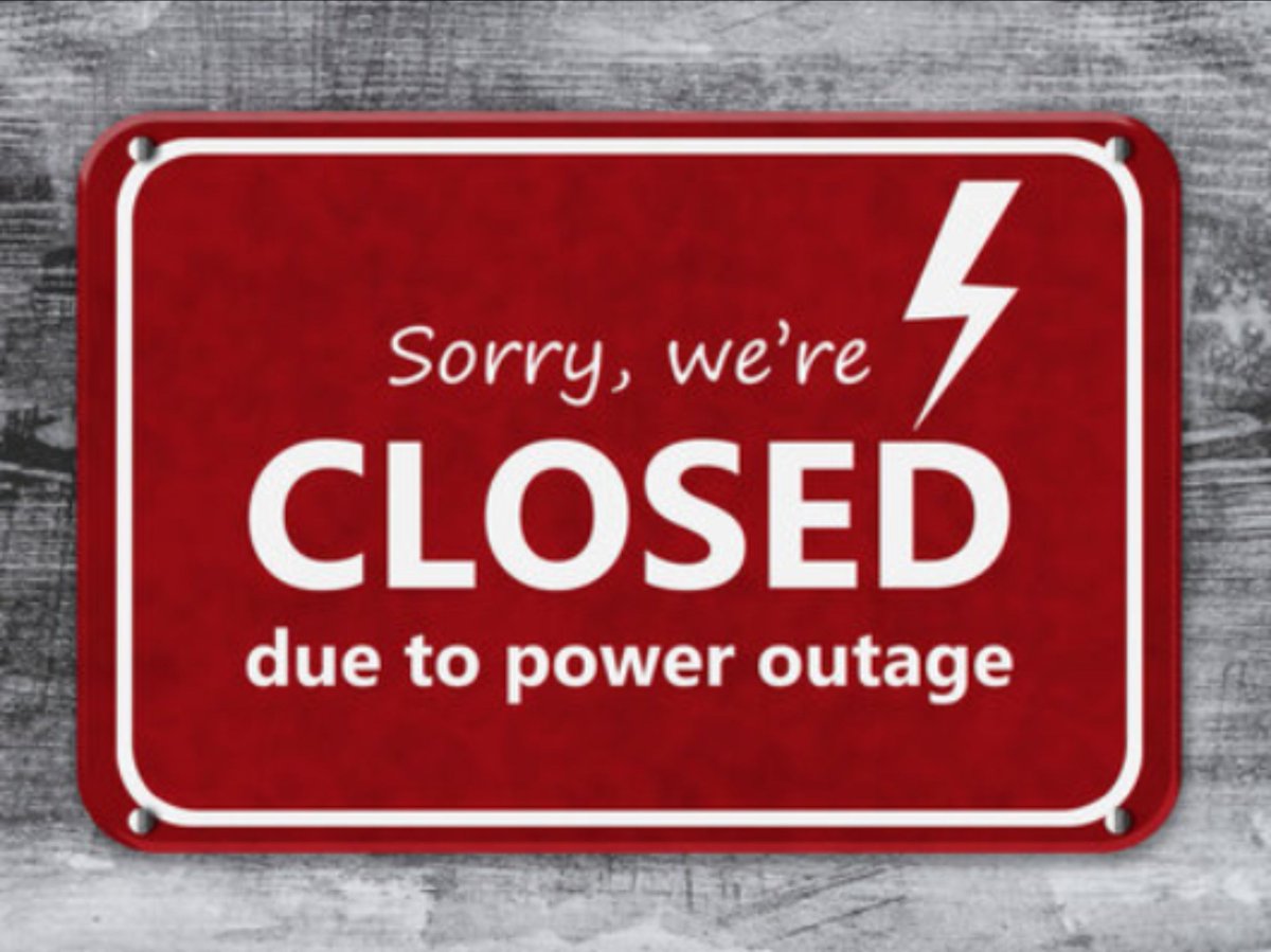 YoungsScreenpri's tweet photo. Our Cuyahoga Falls location ONLY is closed today due to a power outage. 
Sorry for any inconvenience.
 
The Stow store is open today until 1PM. https://t.co/rRVUWHGvPJ