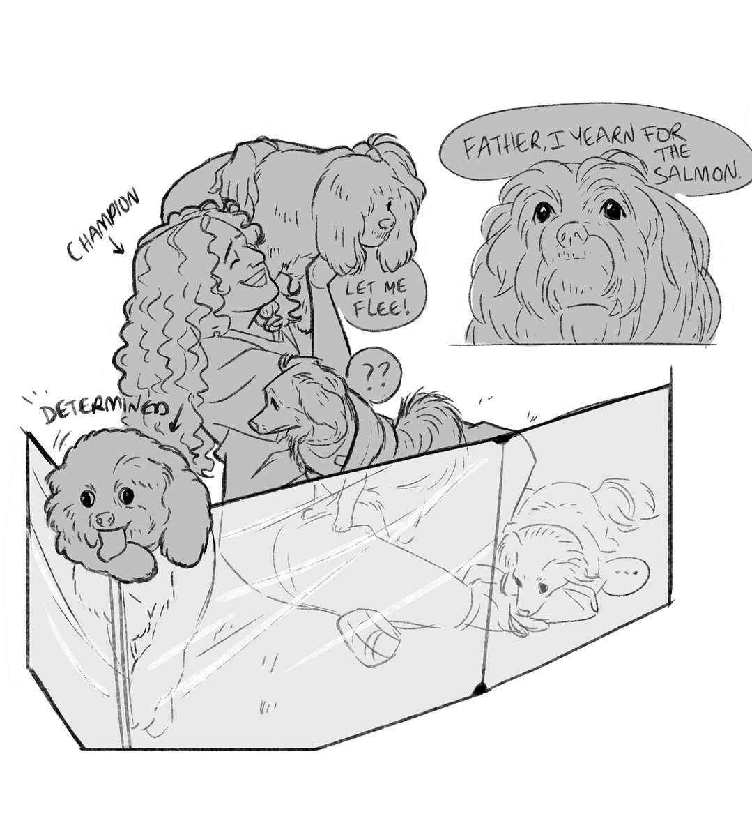 incaseyouart's tweet image. all the doggo studies from GMM 2979~

#gmm #goodmythicalmorning