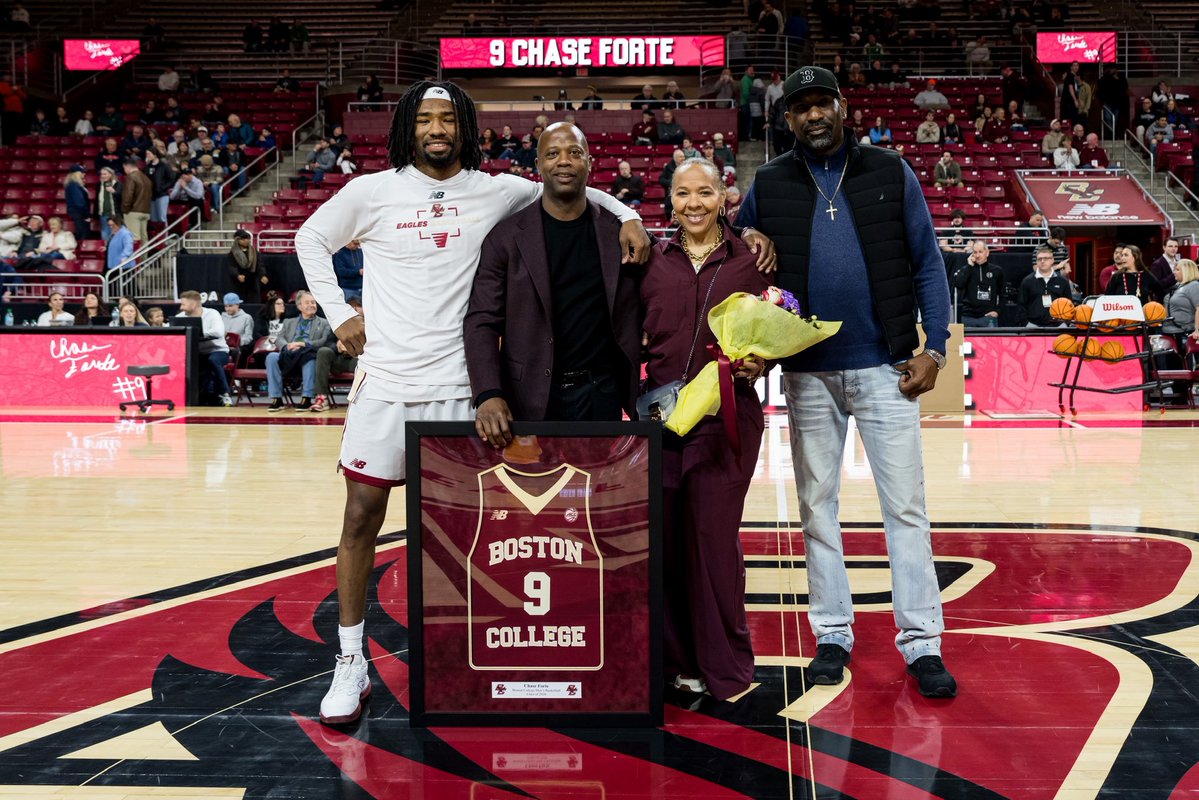 BC Men's Basketball tweet media