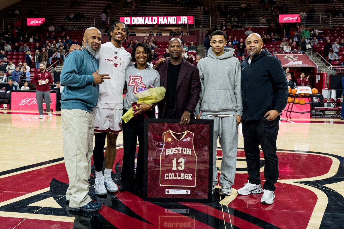 BC Men's Basketball tweet media