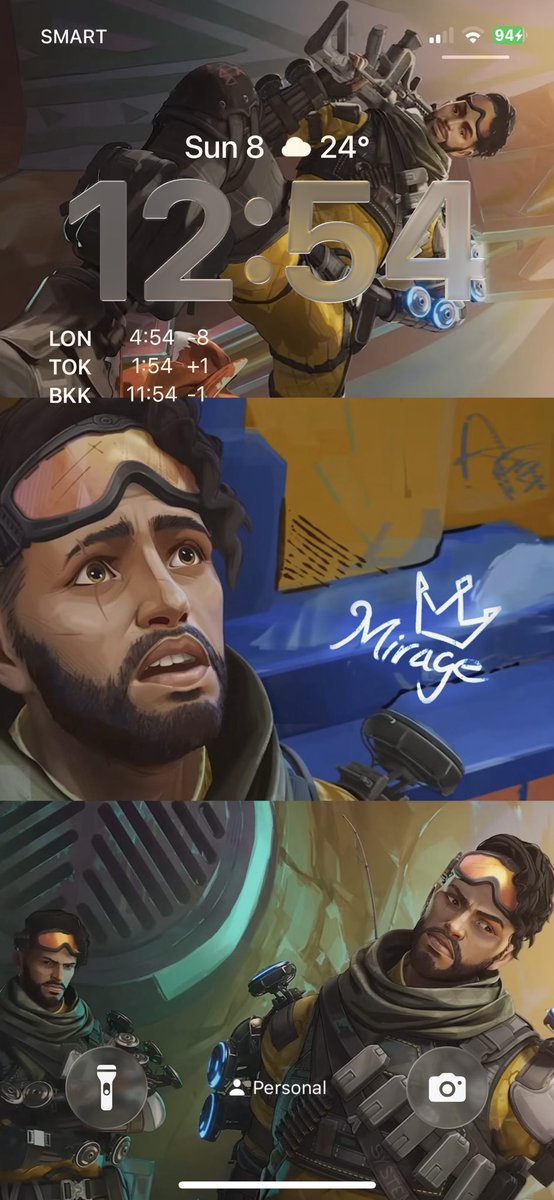 Made my main as my wallpaper :3