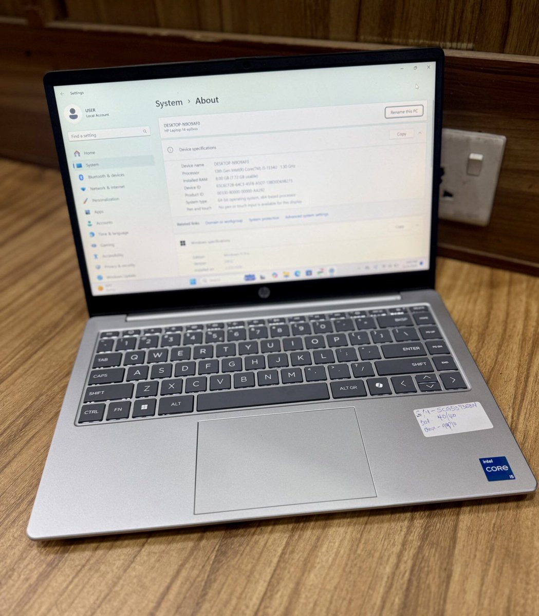 Geekglobaltech's tweet photo. 🇺🇸US Used
14inches
HP Laptop 14
8gb ram | 256SSD
Core i5 13th Gen
10 Cores - 12 Logical Processor 
Keyboard Light 
Good Battery Life
Comes with Charger
Super Clean

Price Now: ₦495,000 Only

To Place Order &amp; Delivery⤵
DM/Call/Whatsapp+2348132727945

Kindly Repost❤️

#GeekTech https://t.co/haN0Jnx65w