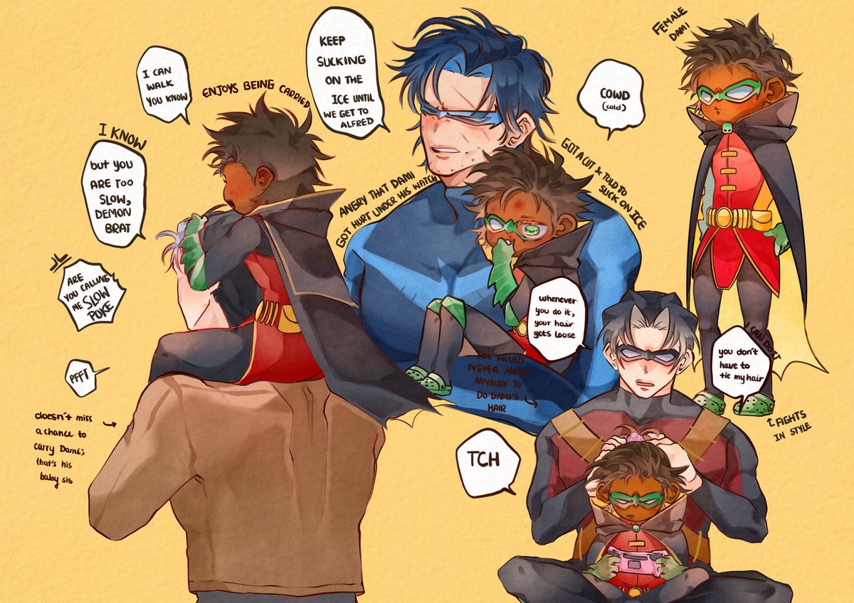 hanaischillin's tweet image. Fem!Dami  for the win 

#DamianWayne #batfamily #BatFam