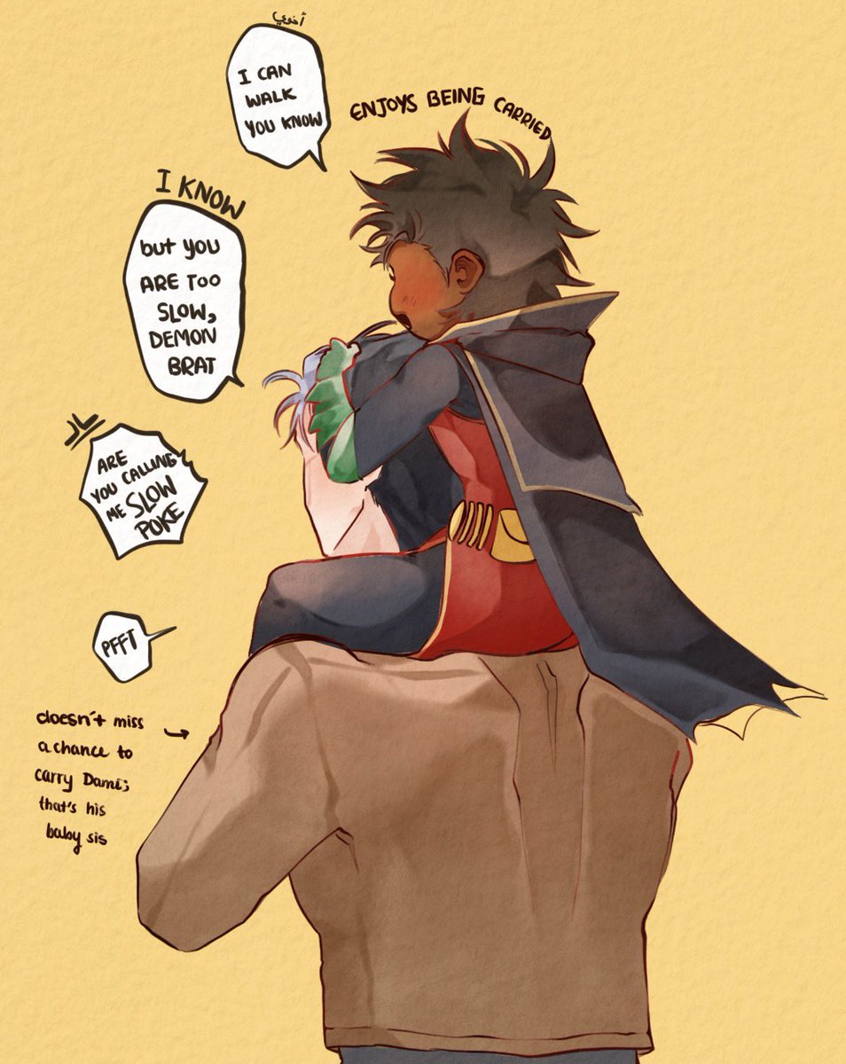 hanaischillin's tweet image. Fem!Dami  for the win 

#DamianWayne #batfamily #BatFam