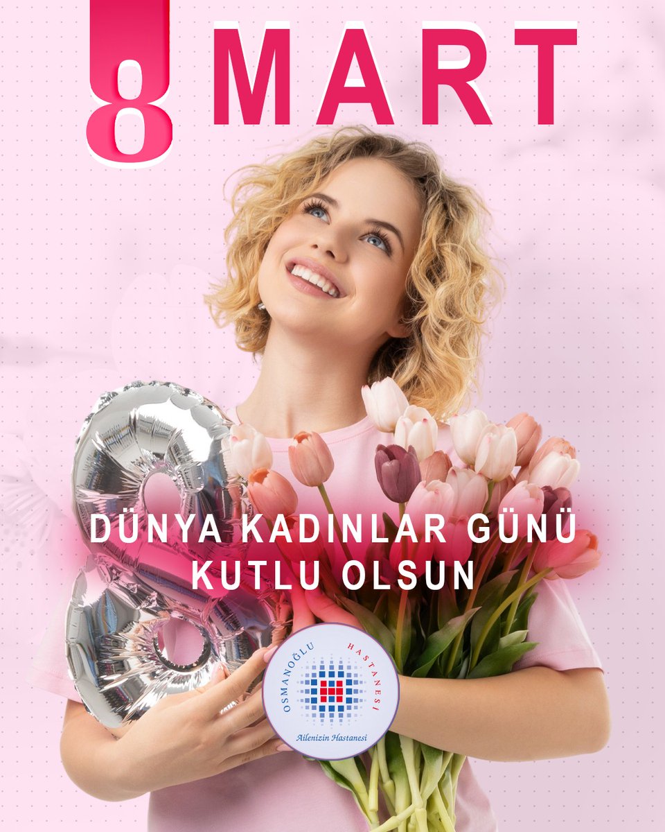 Osmanogluhst's tweet photo. 8 Mart Dünya Kadınlar Günü Kutlu Olsun 🌸

Hayatın her alanında emeği, gücü, sevgisi ve azmiyle dünyayı güzelleştiren tüm kadınların 8 Mart Dünya Kadınlar Günü’nü kutluyoruz.

💜 İyi ki varsınız.

#8Mart #DünyaKadınlarGünü #WomensDay #KadınlarGünü #KadınGücü #Kadınlarİlhamdır https://t.co/A5jmsrXb7S