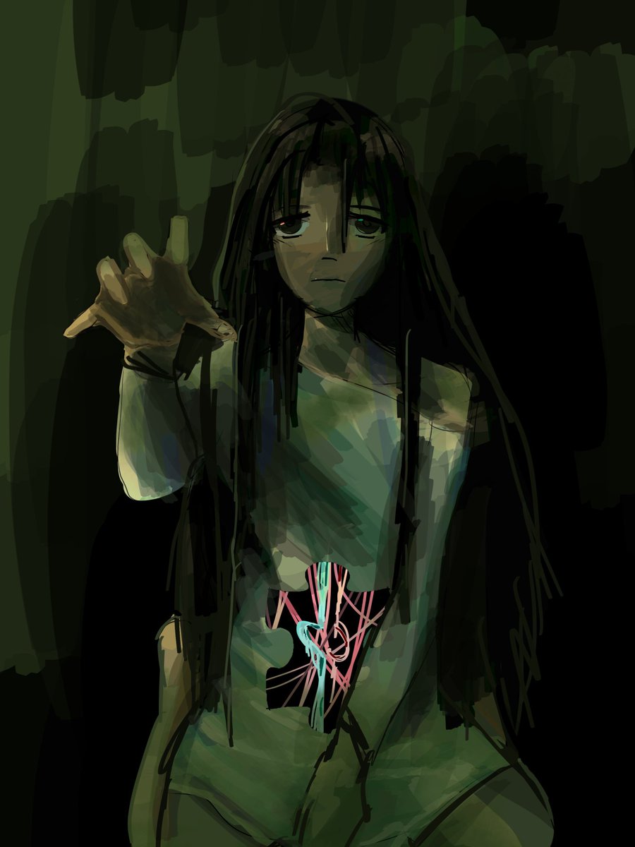 I had this idea two nights in a row and finally drew it