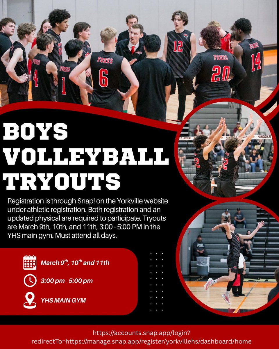 Yorkville Boys Volleyball tweet media