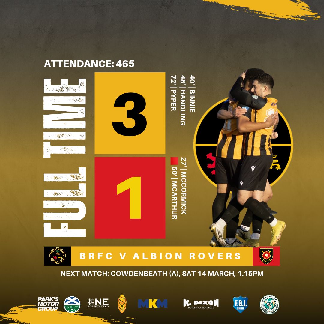 Berwick Rangers tweet media