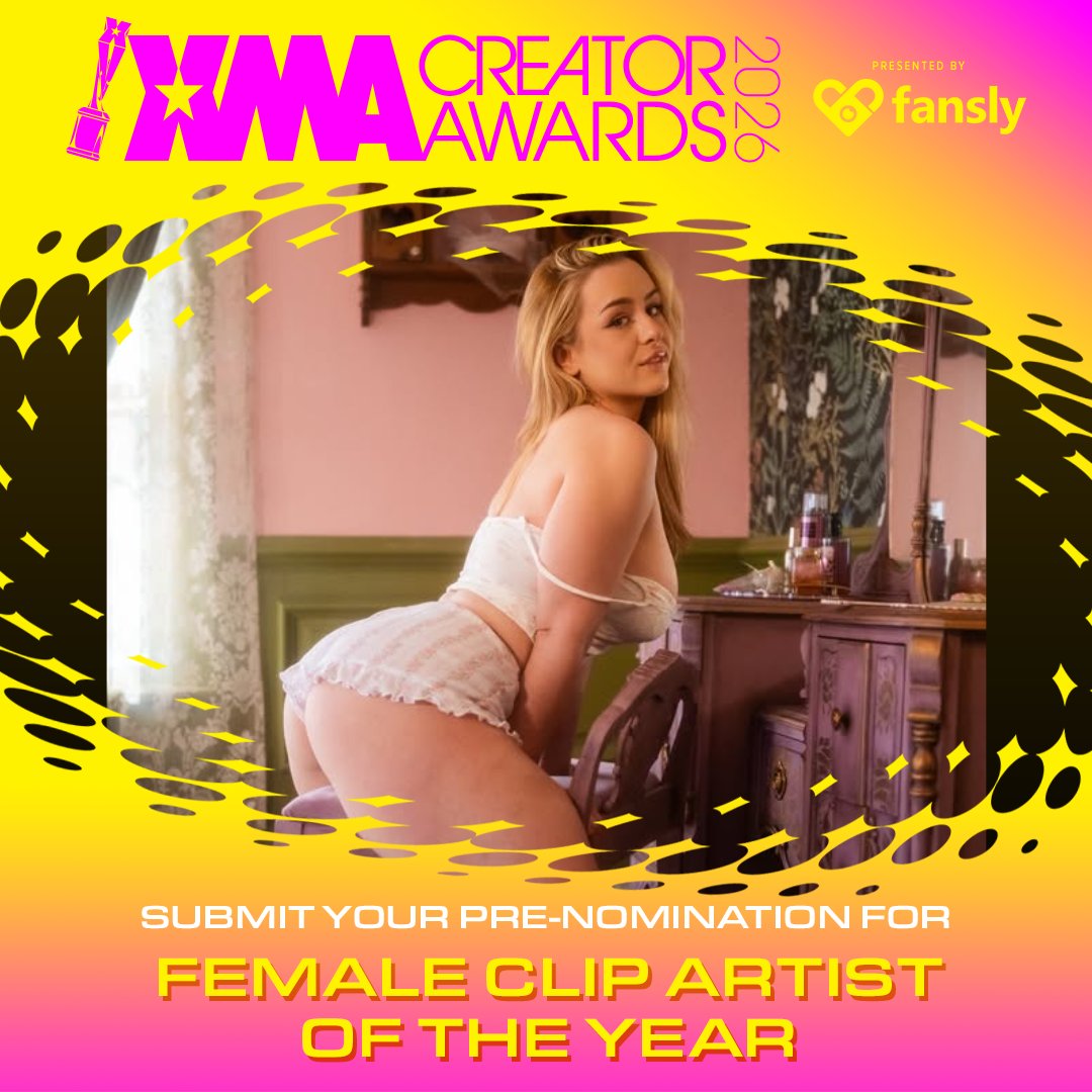 Slevin101985's tweet photo. I just pre-nominated @zoeyuso for the 2026 Creator #XMAs presented by @fansly! @XBIZ #XBIZMiami https://t.co/YleCYw0bfR https://t.co/gkU2Sck3pV