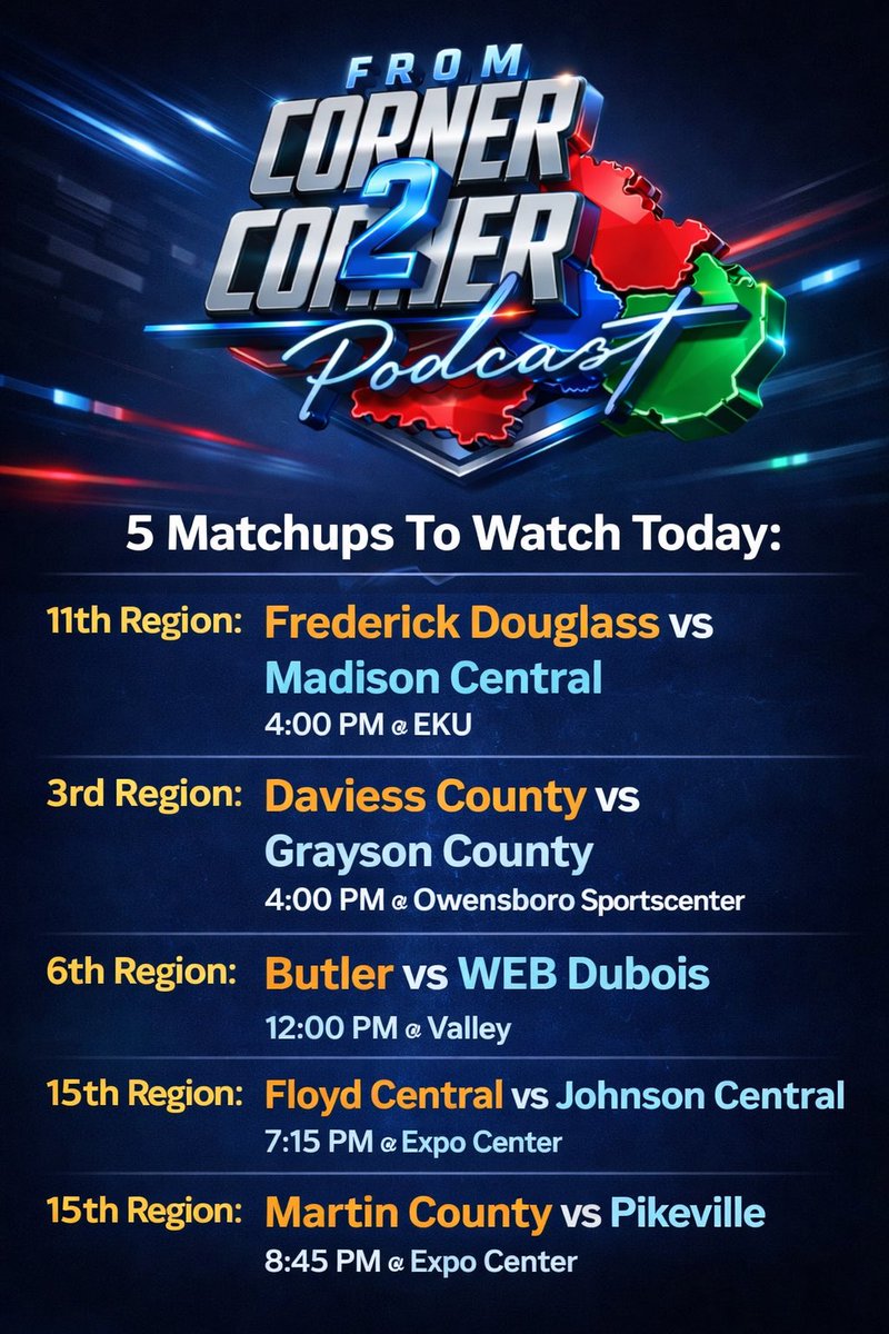 From Corner2Corner Podcast tweet media