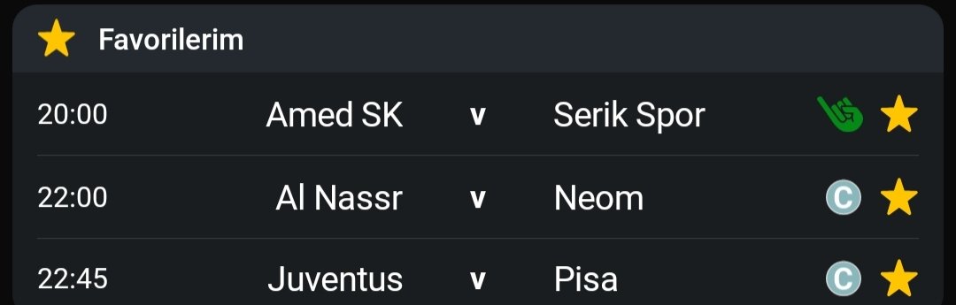 GarfieldBahisci's tweet photo. 3 maçlık kombine kuponum hazırdır.

14.000 TL'ye 24.538 TL veriyor 💪 

#Amed kazanır.
#Juventus kazanır.
#Al Nassr kazanır.

#tahmin #bahis #Garfield https://t.co/Tka3oGORnj