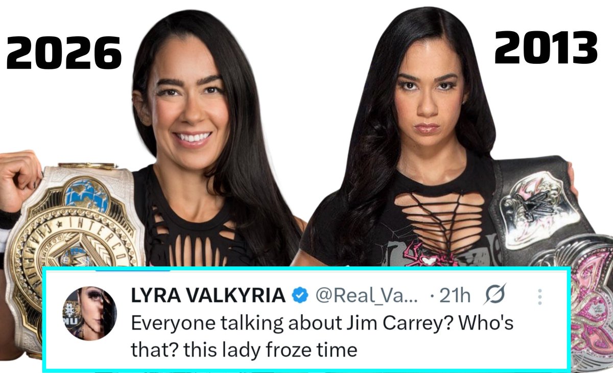 #LyraValkyria on #AJLee's timeless look after 13 years! 😮