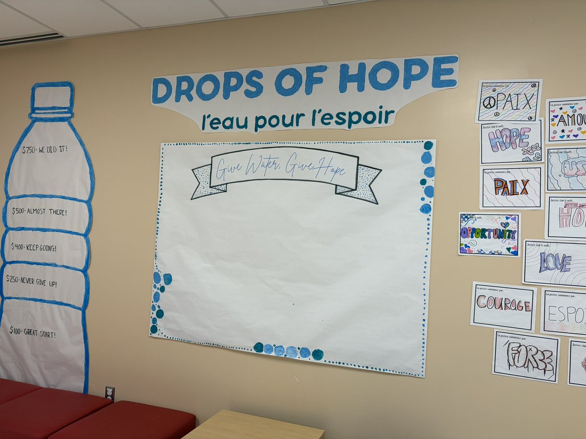 mmekuprowski's tweet photo. The Grade 6 students at @StJuanDiegoOCSB are so excited to get their Lenten project underway! We are so proud of their hard work! @OttCatholicSB 

#CleanWaterForAll
#EauProprePourTous
#OCSBLent https://t.co/pscFx2gbKZ