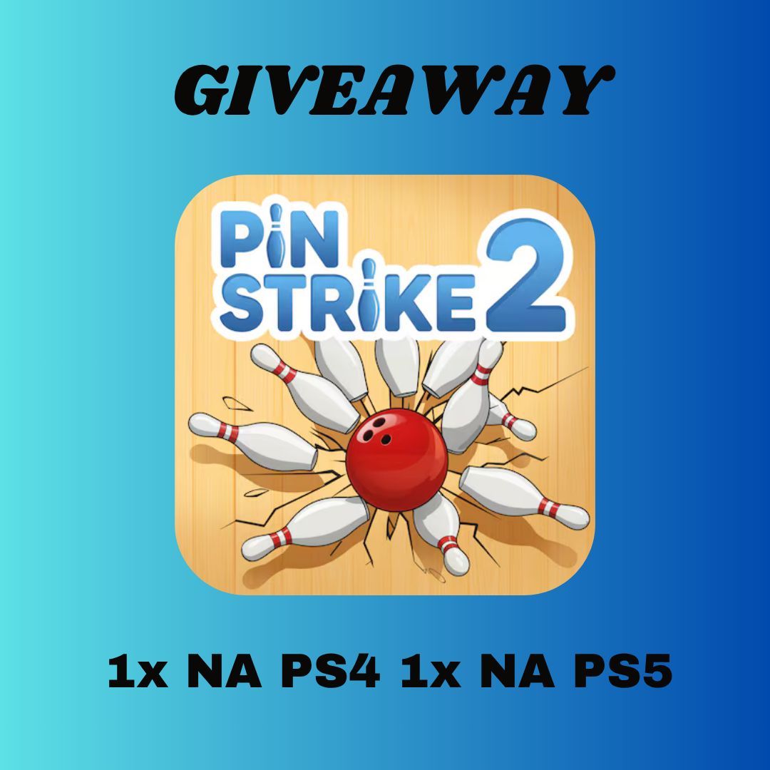 GamingInsights1's tweet image. 🎮 Giveaway Pin Strike 2  🎮  

We’re giving away: 
✨ 1x NA PS4 
✨ 1x NA PS5

How to Enter:
1️⃣ Like this post 💙 
2️⃣ Retweet ♻️ 
3️⃣ Follow: 
  - @GAMWAREDUTCH
  - @GamingInsights1
  - @nostra_games_

Winners Announced 03 / 09 / 26 

#Pin #Indie #platinum #NostraGames #Bowling
