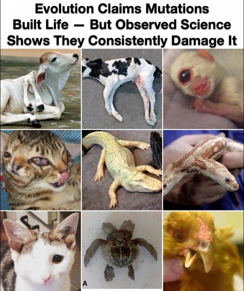 Not Evolution tweet media