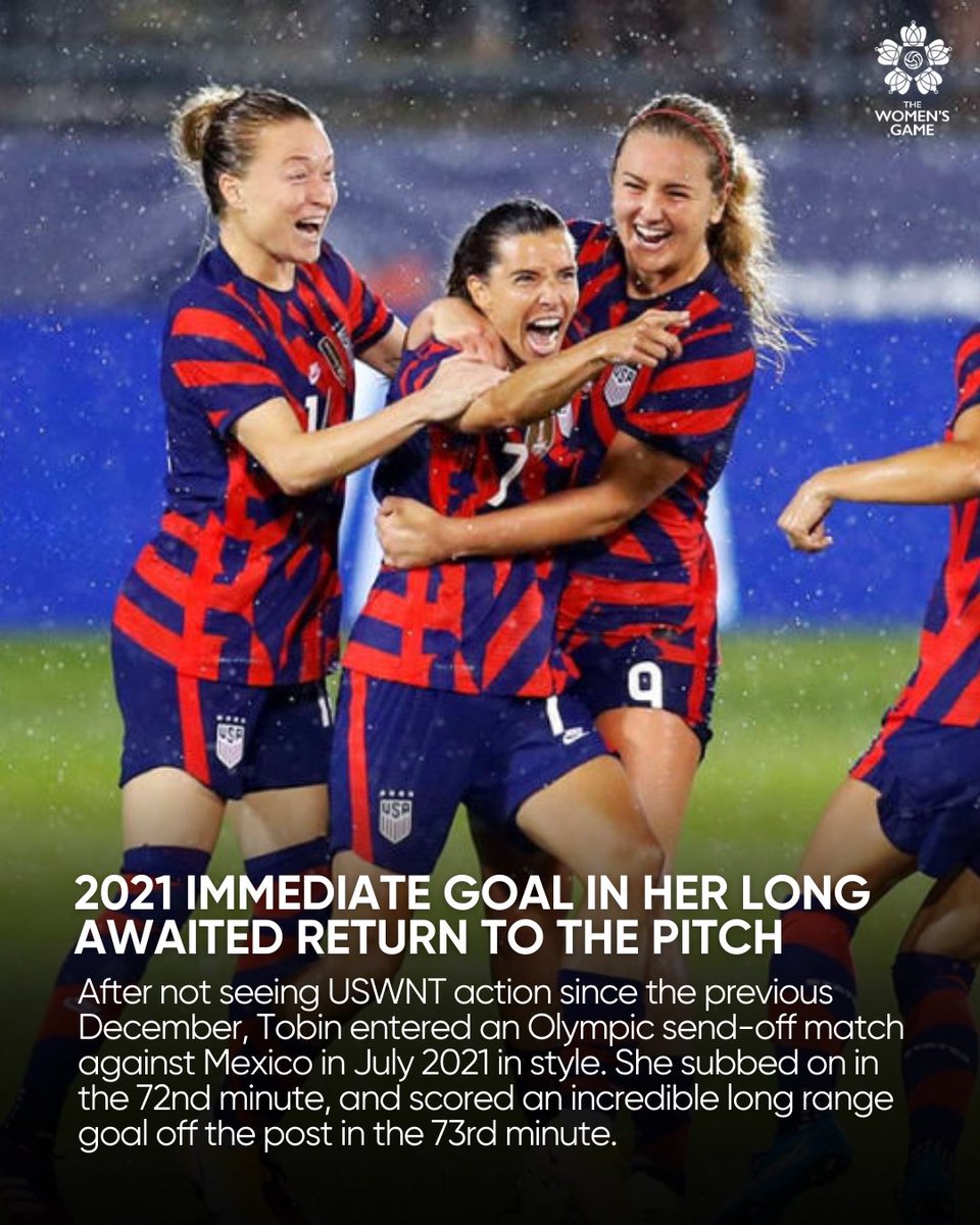Reminiscing on some of Tobin Heath’s most iconic moments with the USWNT 💭