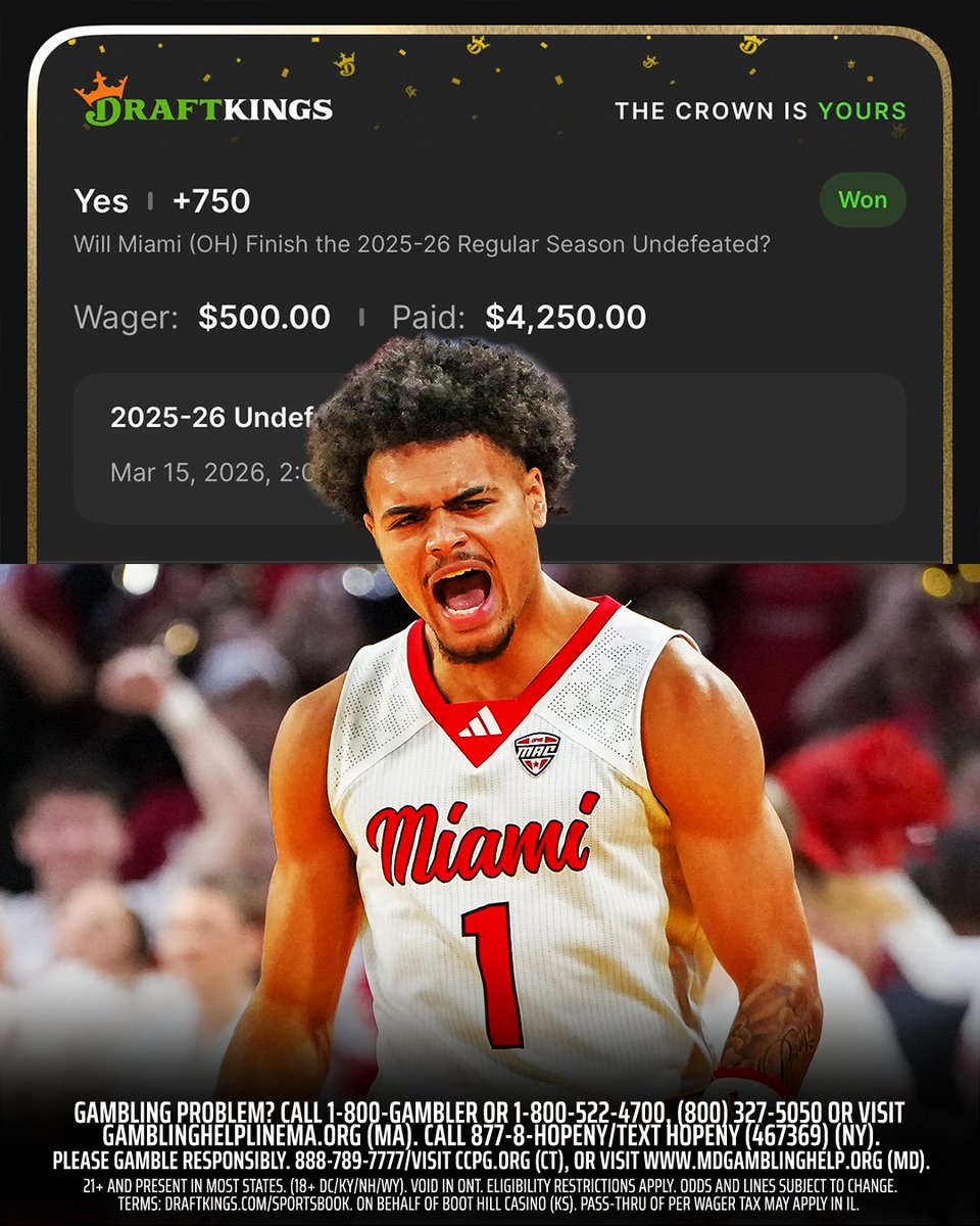 DraftKings Sportsbook tweet media