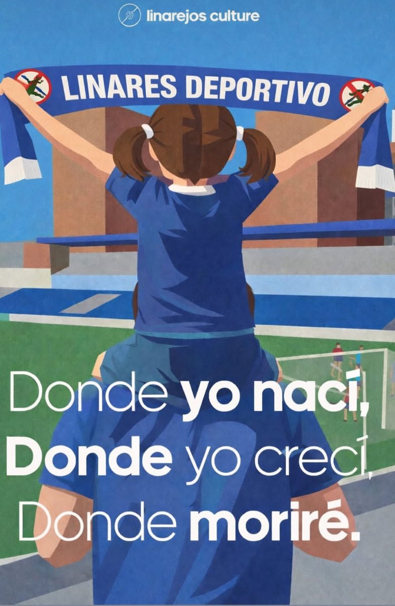 Josito_Linares's tweet photo. Orgullosos siempre de ser la resistencia, de ser diferentes, de sentir a tu equipo como vives, sin facilidades y levantándote ante las adversidades y uniéndonos como hermanos cuando hay un linarense allá donde estemos, por eso siempre GLORIA ETERNA AL @Linares_Dptvo y a Linares💙 https://t.co/xijQI9soTe