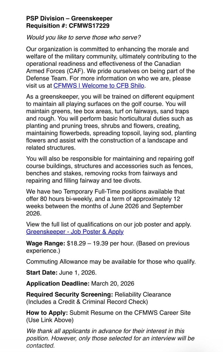 Shilo Country Club tweet media