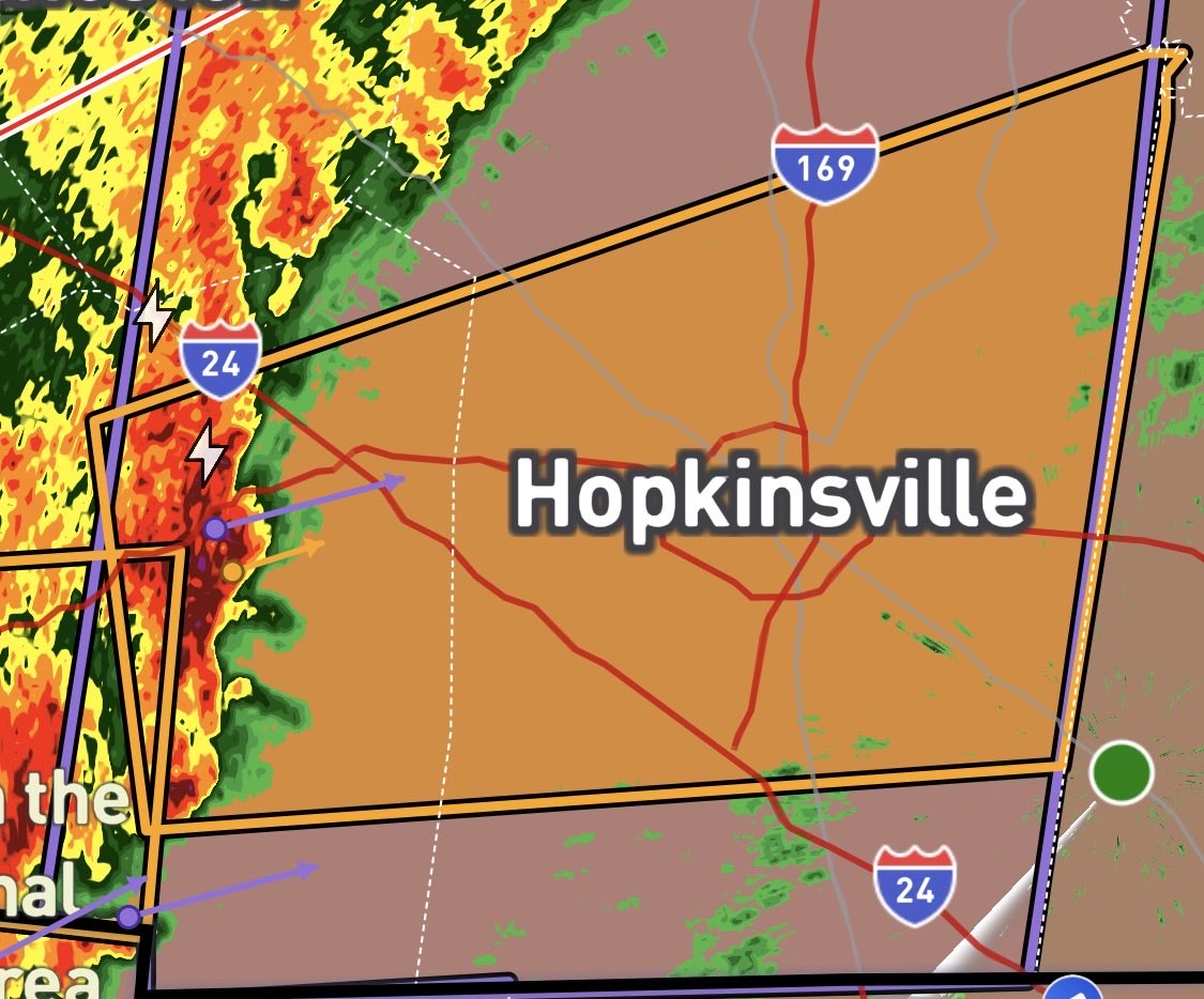 StateLineWXTNKY's tweet photo. Severe Thunderstorm Warning with Tornado Possible Tag issued for Central Christian, Eastern Trigg and Northwestern Todd Counties until 11:45am. 60 mph wind gusts and nickel sized hail is possible. https://t.co/dIeOnpv1DF