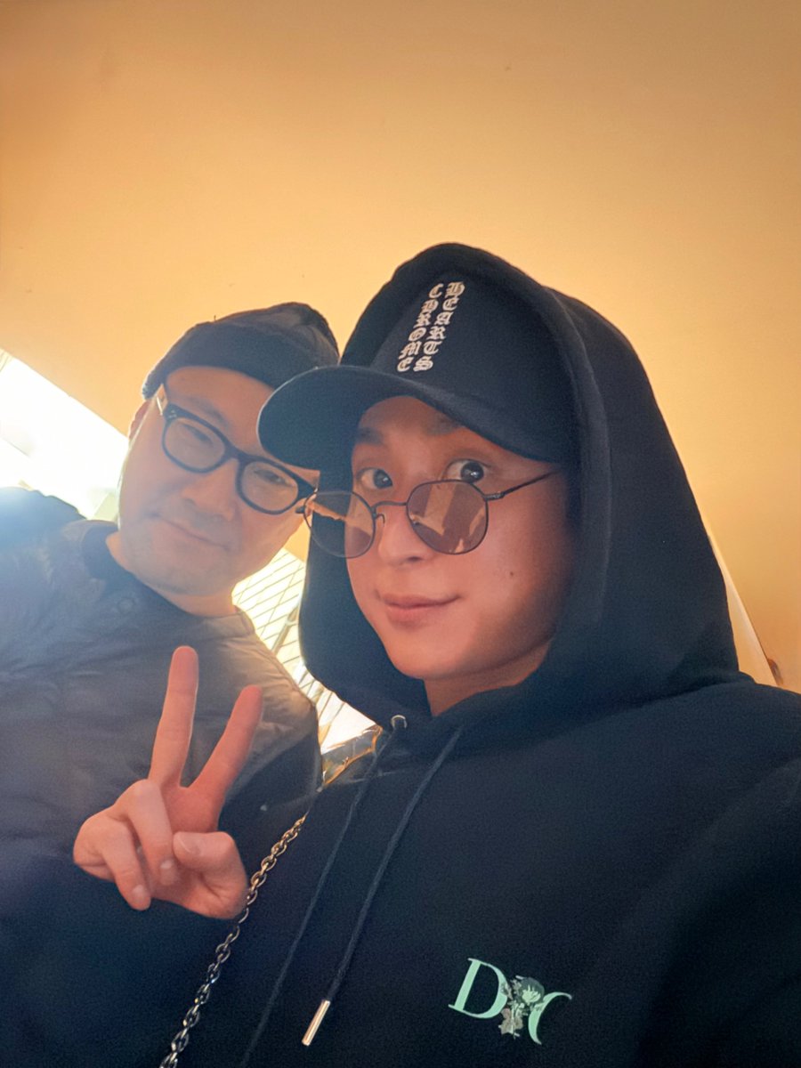 内田監督と少し呑んでから帰りました (^^) 楽しかった〜 (^^) そして