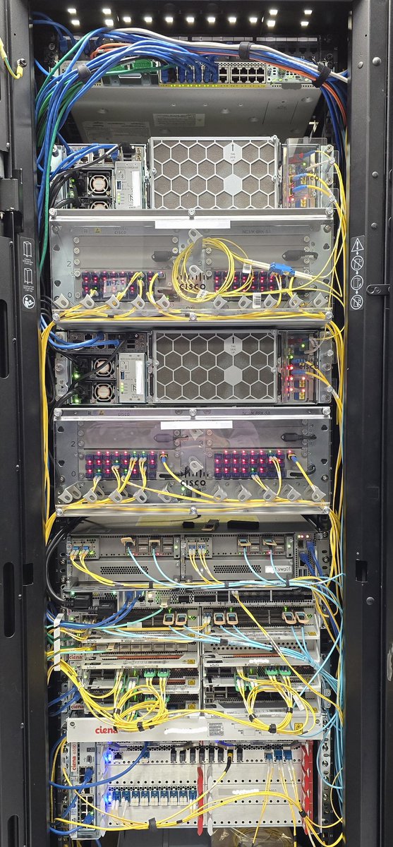 glenbeer's tweet image. Cisco is definitely the go to for Internet infrastructure at XGSC. 
#IXP