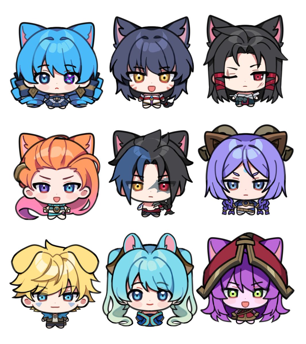 chuin01's tweet photo. chibi LOL https://t.co/1IZaTWKkSI