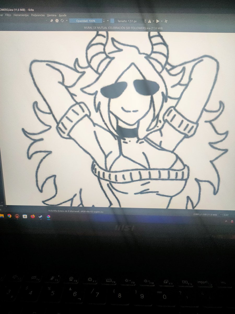 | MURAL DE MUTUALS (ESPECIAL 500 SEGUIDORES |
Primer seleccionado: <a href="/Mc_is_here/">McIsNotHere 💥💥</a>
(Durante los próximos días irán saliendo los demás mutuals) 🐱
#oc #mutuals #fanart #wip #krita
#artmoots
x.com/i/status/20288…