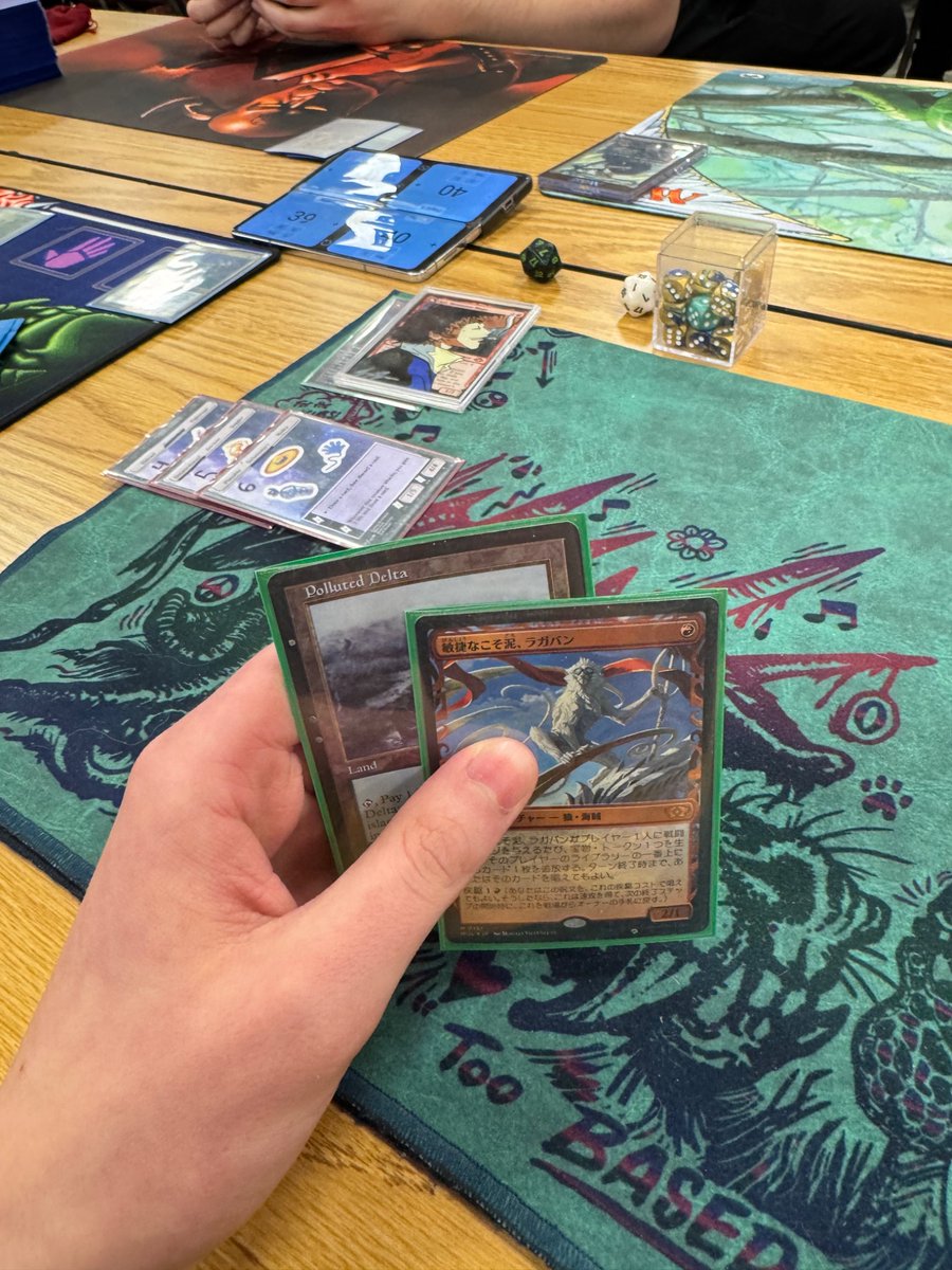 pigeon ➡️ MTG BASICS charity partner event tweet media