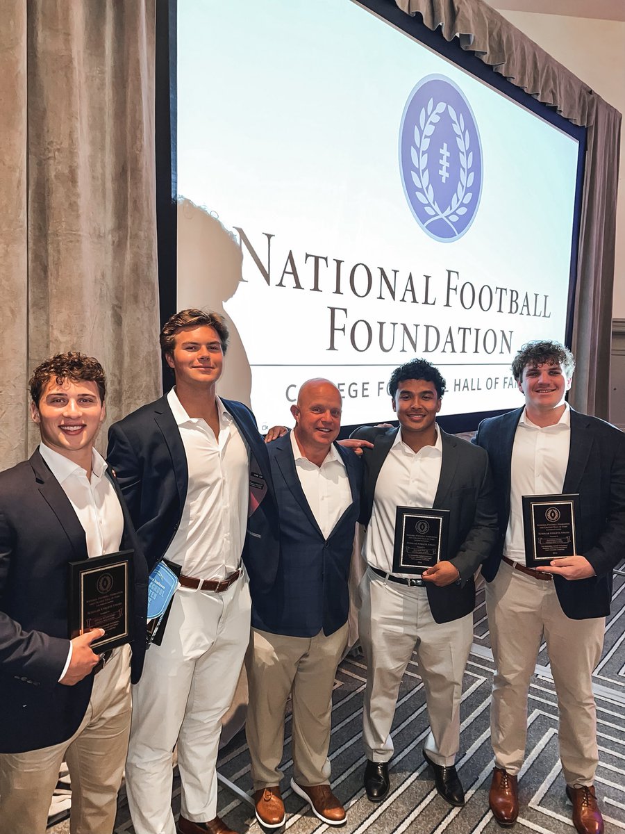 LoyolaFB's tweet photo. Congrats to our Cubs honored by the National Football Foundation at its awards banquet! 

Peter Sciarrino ’26, Max Meier ’26, Nelson Pye ’26 &amp; Nate Turk ’26 were joined by Loyola alum Coleman Shelton ’13 of the LA Rams as they received Scholar Athlete awards. #LoyolaFootball 🏆 https://t.co/wFv6j6Xjth