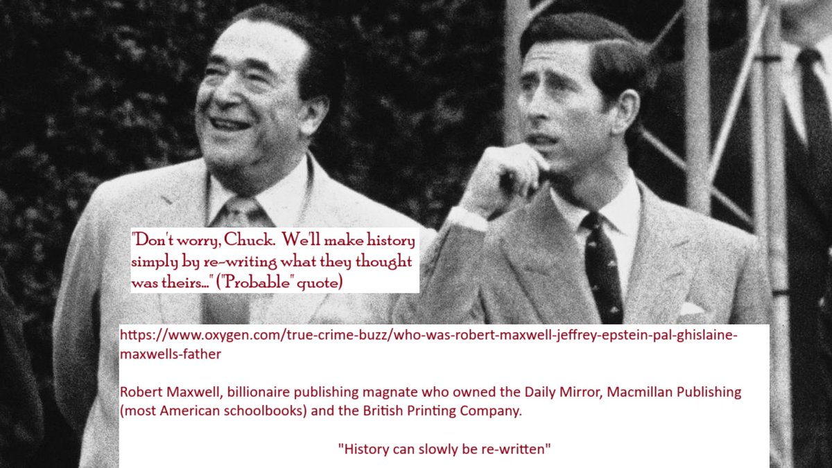 <a href="/PaulGoldEagle/">Paul White Gold Eagle</a> Maxwell &amp; Fauci families - not humanities friends by a long shot apparently.