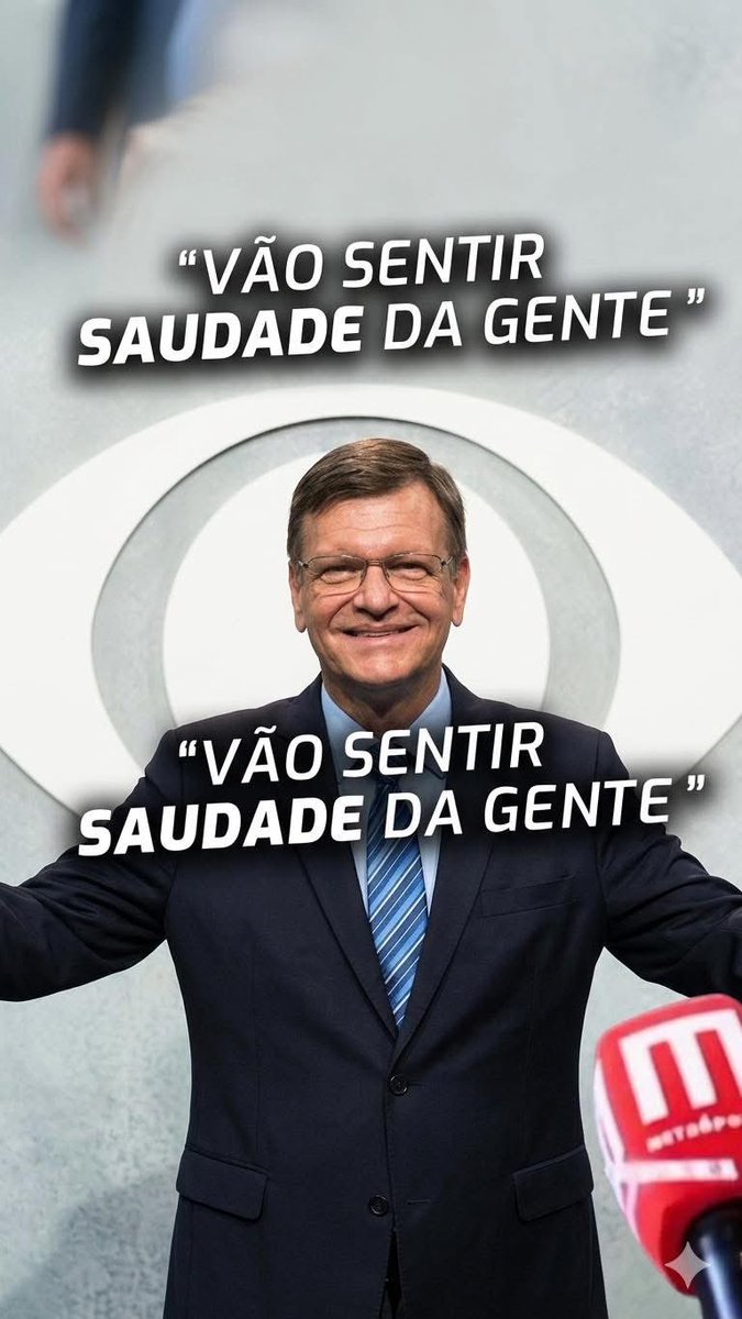 Na última transmissão da Band, já estava com saudades deles.