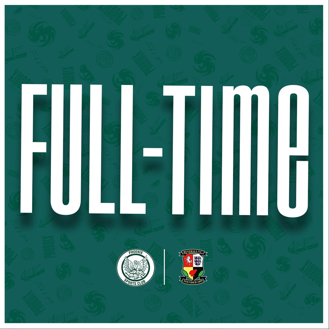 phoenixsportsfc's tweet photo. FULL-TIME: Phoenix Sports 4-0 Rusthall https://t.co/eBXDrtr7eE