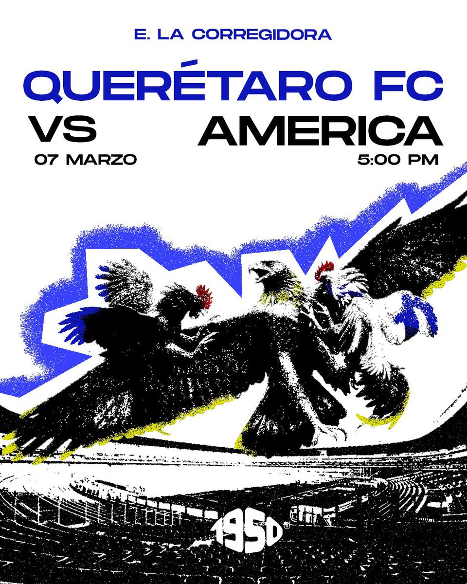 El miércoles dolió.
Pero así es la caprichosa.

Hoy toca defender La Corregidora.
De azul y negro.

Gallos vs América
5:00 PM