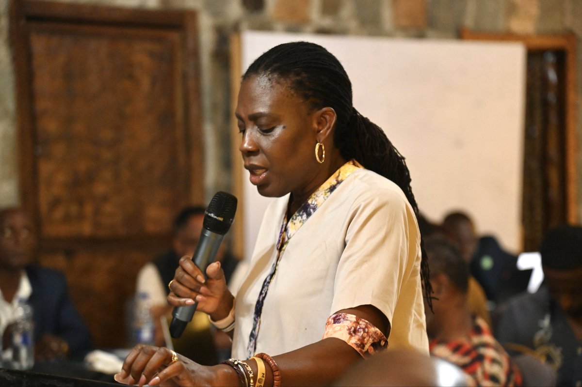 AU_HHS's tweet photo. H.E @amma_twumamoah led the @AU_HHS retreat to review her first year in office, assess the implementation progress of programmes & projects, analysed the 2026 #AMERT, partnerships & outlined priority thematic areas for the 2026���2029 calendar year.
📅6-7 March 2026
📍Debrezeit🇪🇹 https://t.co/ObNNNFrhMv