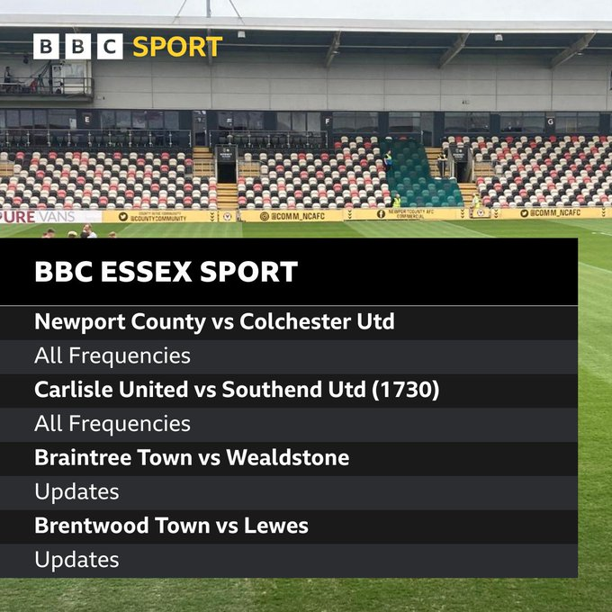 BBC Sport Essex tweet media