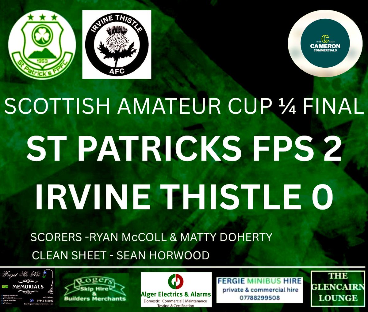 St Patrick's FP FC tweet media