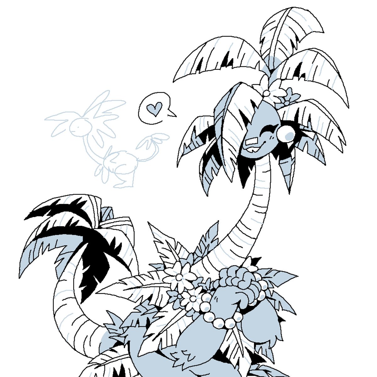 Coffee character doodle for Vee (again)