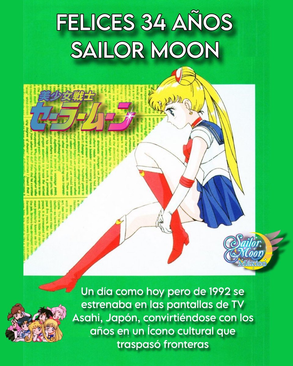 Sailor Moon Mexico tweet media