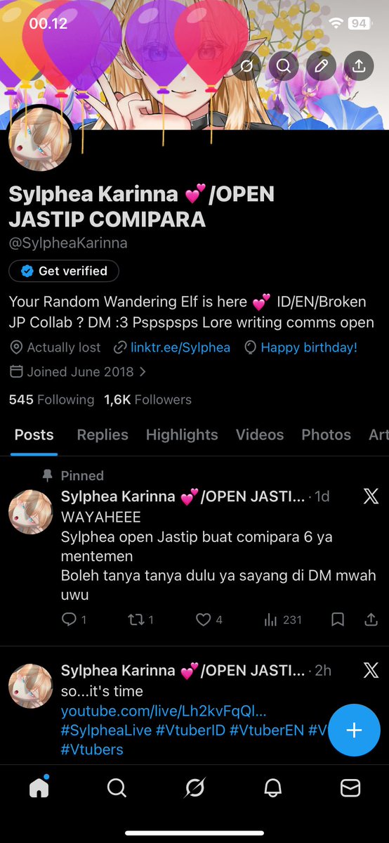 Sylphea Karinna 💕/OPEN JASTIP COMIPARA tweet media