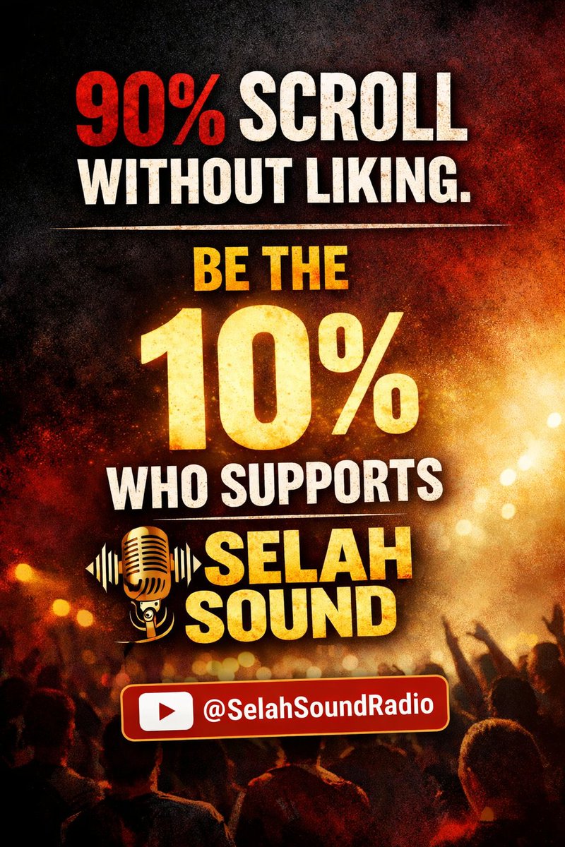 SelahSound's tweet image. Be the 10% youtube.com/@SelahSoundRad… #Subscribe #Like #Share and #Comment